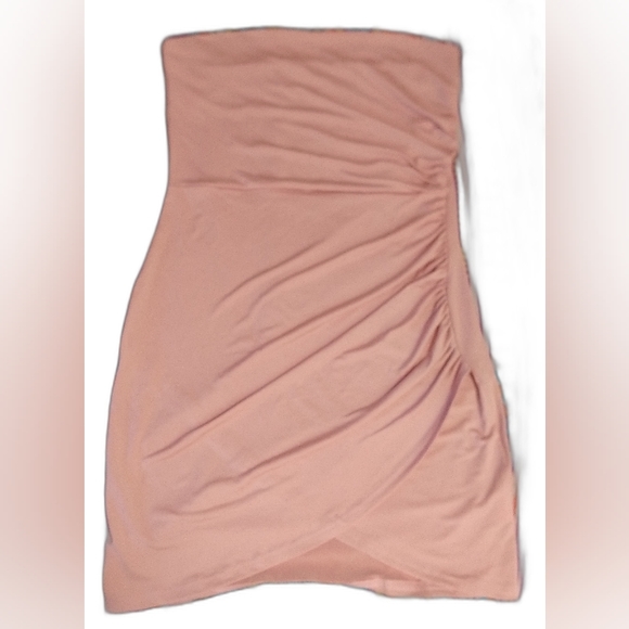 SHEIN Dresses & Skirts - Shein strapless mini dress,old pink color, size S